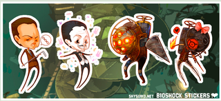 Illustration for article titled Borderlands, Bioshock, And Legend Of Zelda Stickers